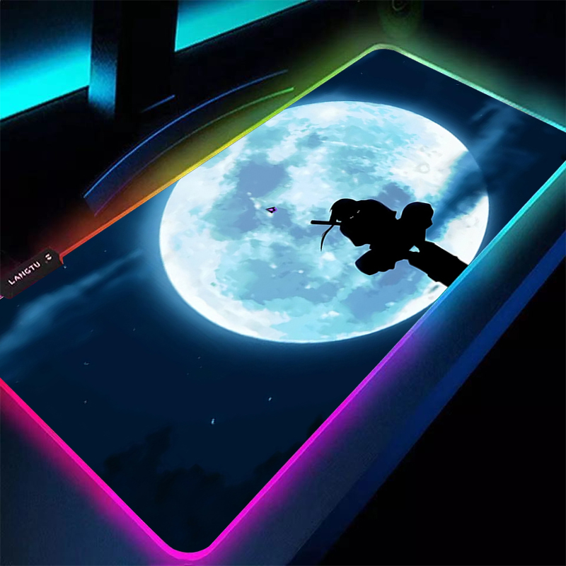 Pc Gaming Naruto - RGB Large Mouse Pad 90x40cm Naruto