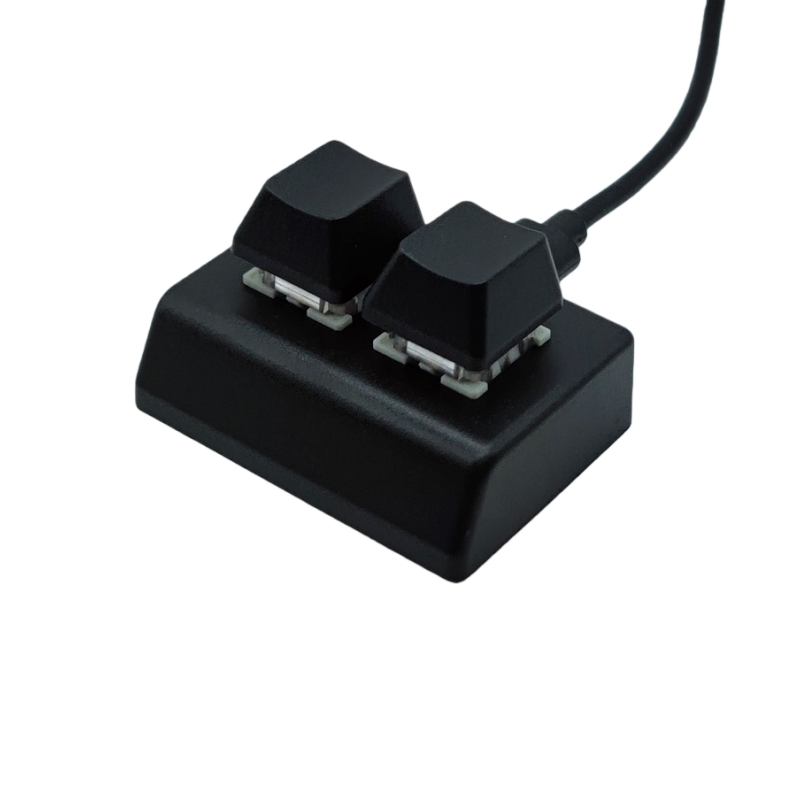 New 2 keys Macro Keyboard RGB  - Pc Gaming Drawing ulasan dan harga