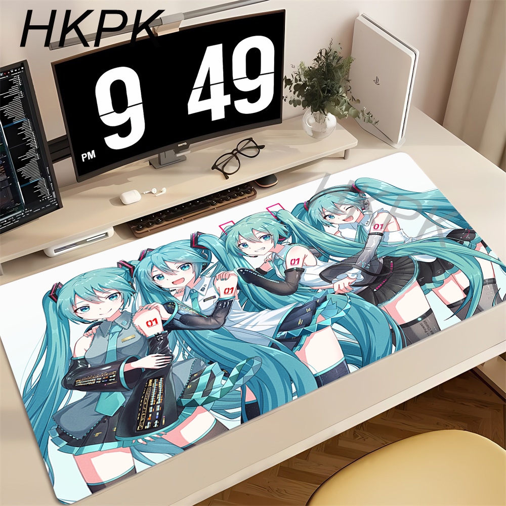 Anime Mouse Pad Gamer Keyboard - Pc Gaming Hatsune Miku ulasan dan harga