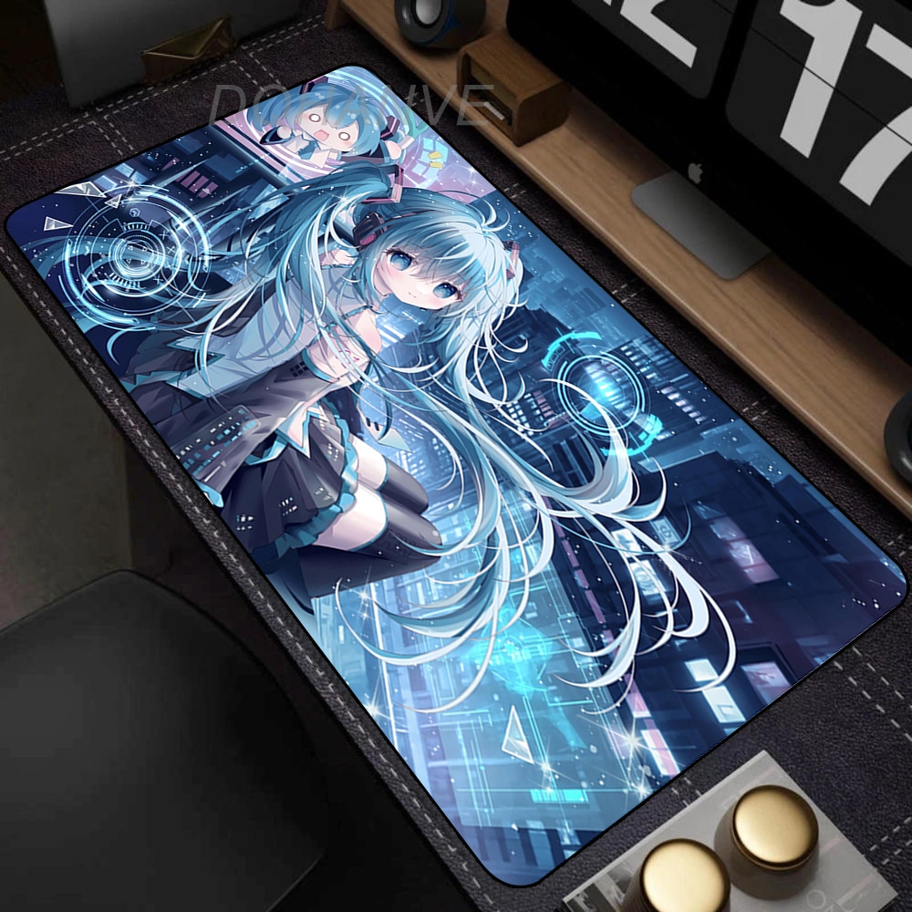 PC Gamer Desk Mat Large Gaming - Pc Gaming Hatsune Miku ulasan dan harga