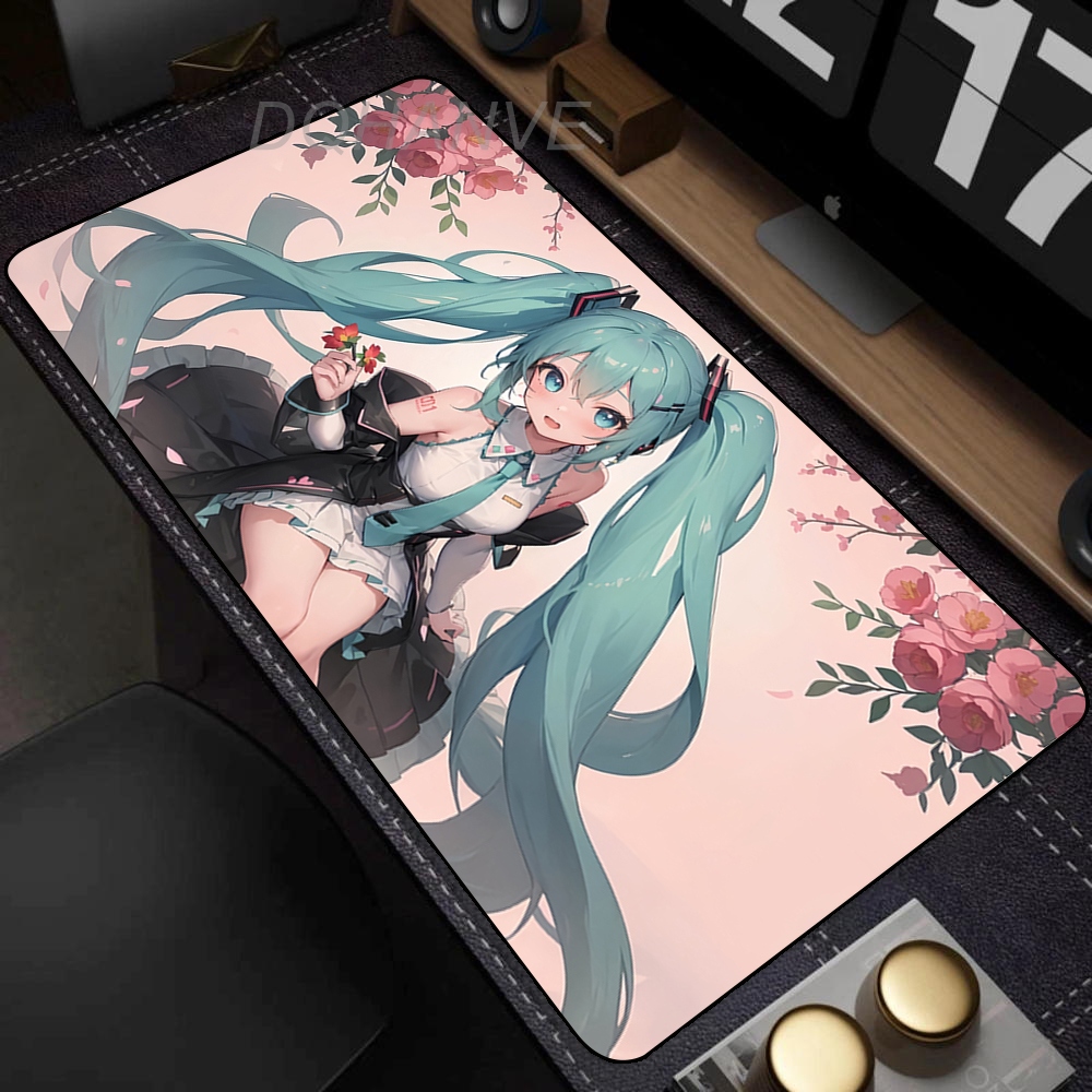 PC Gamer Desk Mat Large Gaming - Pc Gaming Hatsune Miku ulasan dan harga
