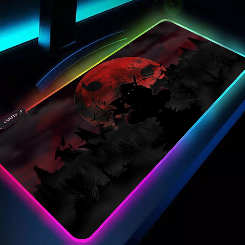 RGB Large Mouse Pad 90x40cm Na - Pc Gaming Naruto ulasan dan harga