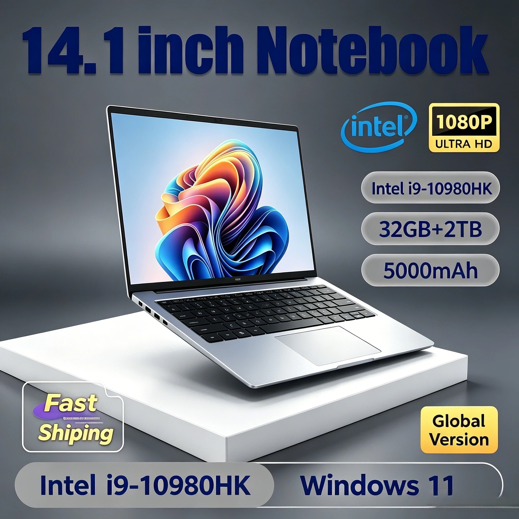14.1 Inch Intel Core i9 10980H - Pc Gaming Cpu ulasan dan harga