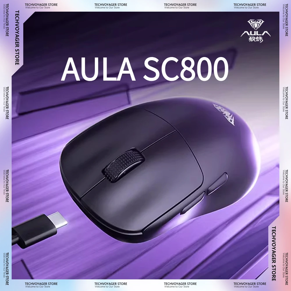 AULA SC800 Gaming Mouse Paw339 - Pc Gaming Custom ulasan dan harga