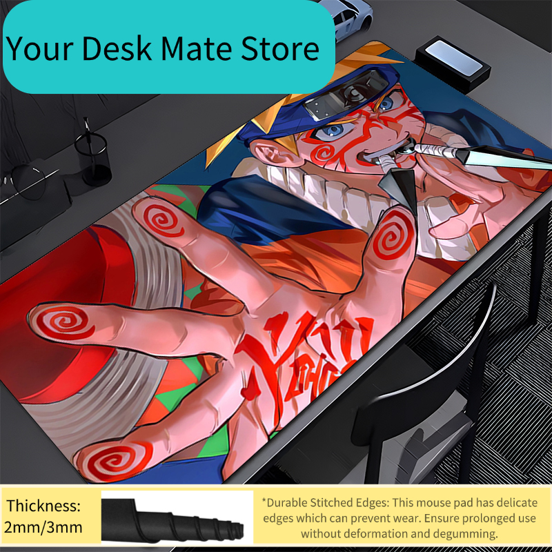 Mouse Pad Office Naruto Uzumak - Pc Gaming Naruto ulasan dan harga