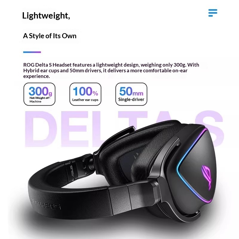 ROG Prism Lightweight Over-Ear - Gaming Headset ulasan dan harga