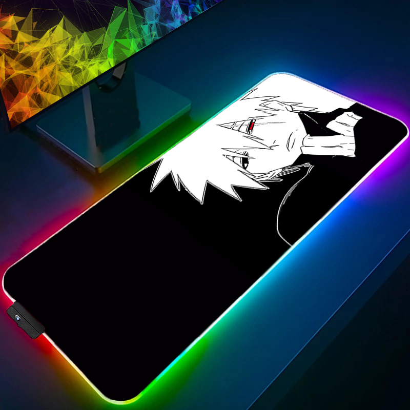 RGB Mouse Pad Naruto Kakashi H - Pc Gaming Naruto ulasan dan harga