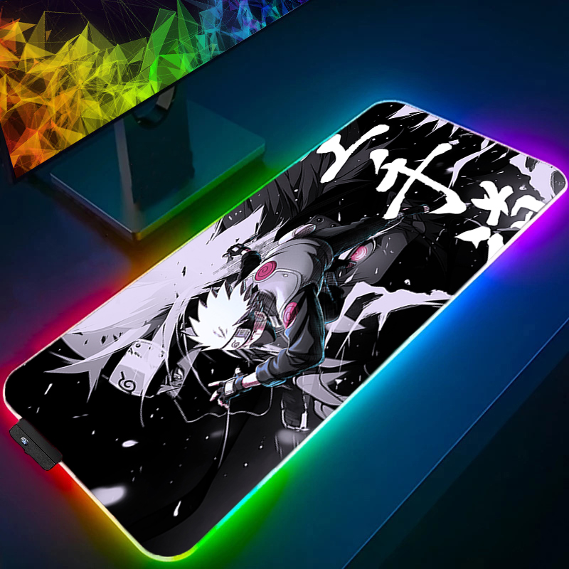 RGB Mouse Pad Naruto Kakashi H - Pc Gaming Naruto ulasan dan harga