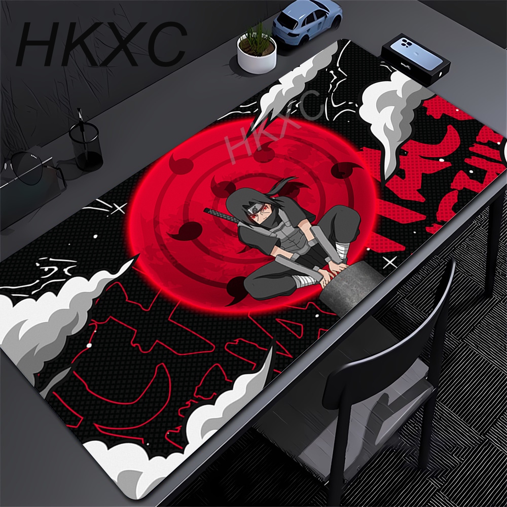 Laptop Gaming Desk Mat Black A - Pc Gaming Naruto ulasan dan harga