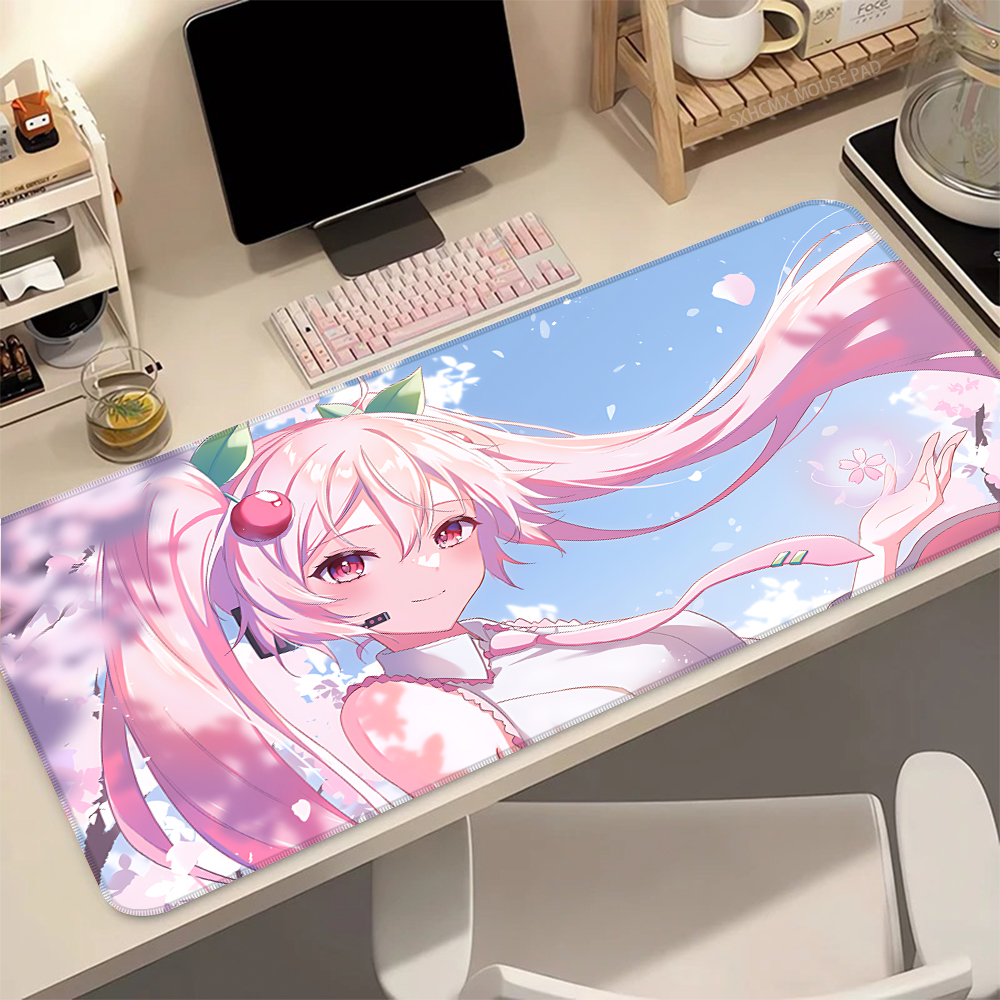 H-Hatsune M-Miku Pink Sakura K - Pc Gaming Hatsune Miku ulasan dan harga