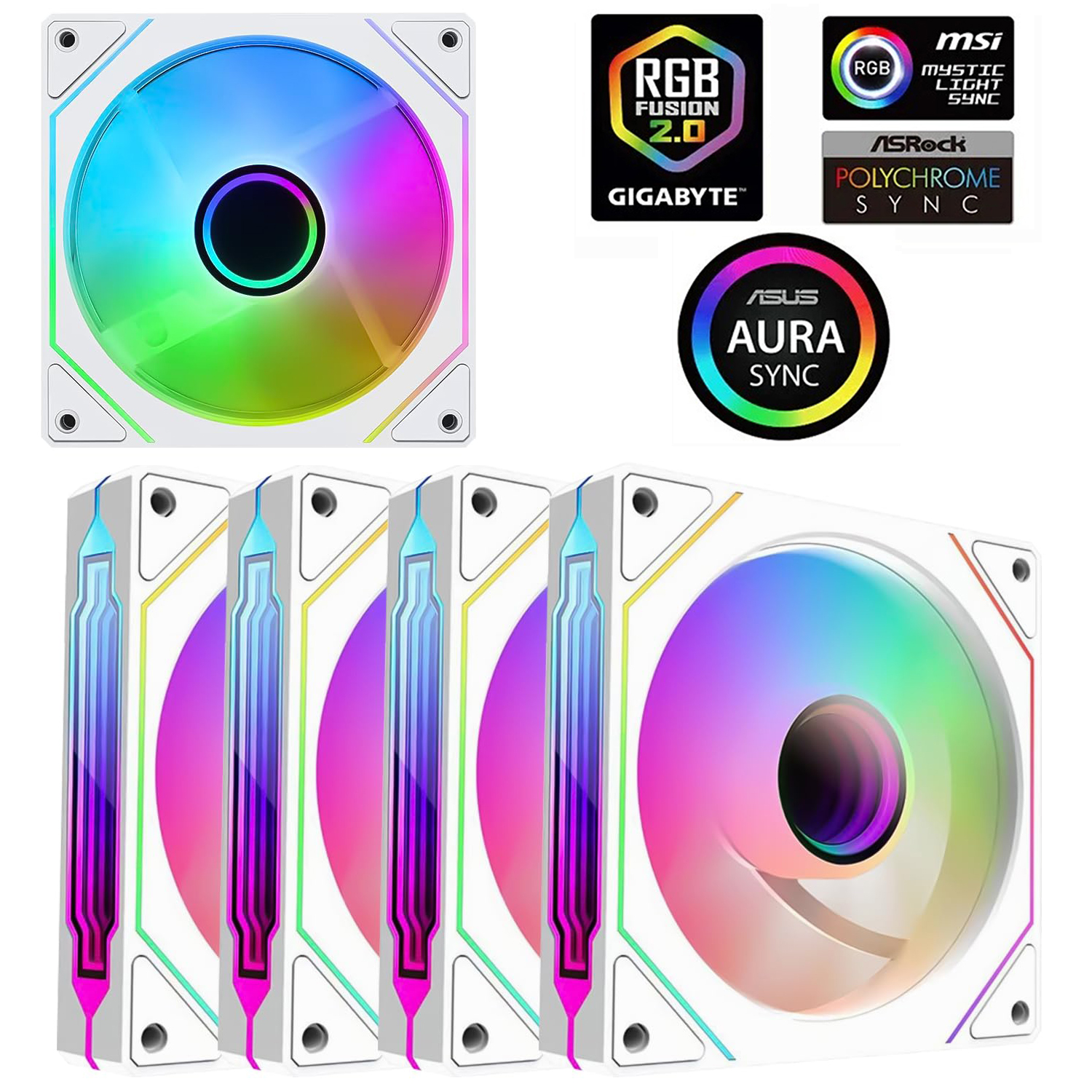 Prism 4 PRO ARGB Fan PC 120mm  - Pc Gaming Custom ulasan dan harga