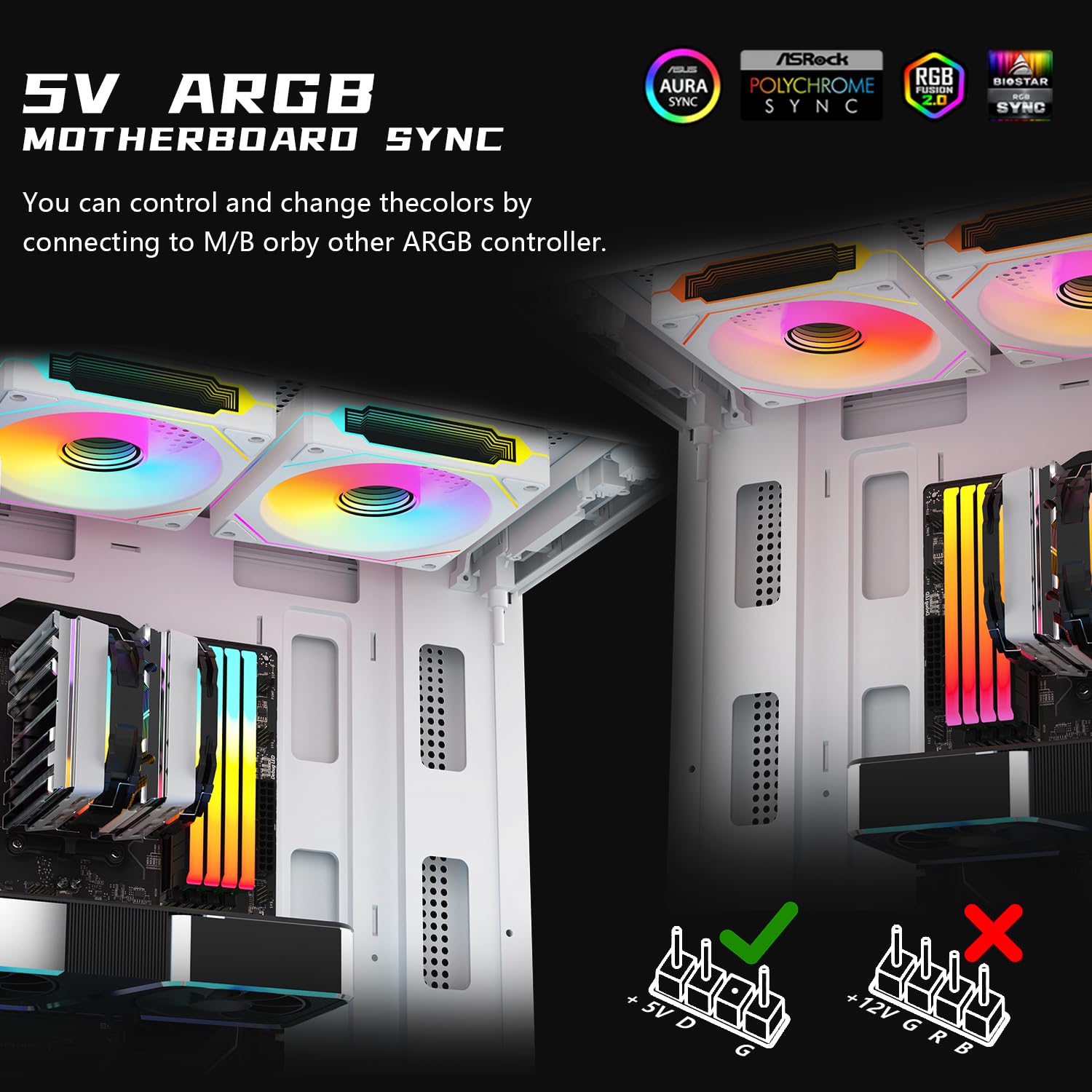 Prism 4 PRO ARGB Fan PC 120mm  - Pc Gaming Custom ulasan dan harga