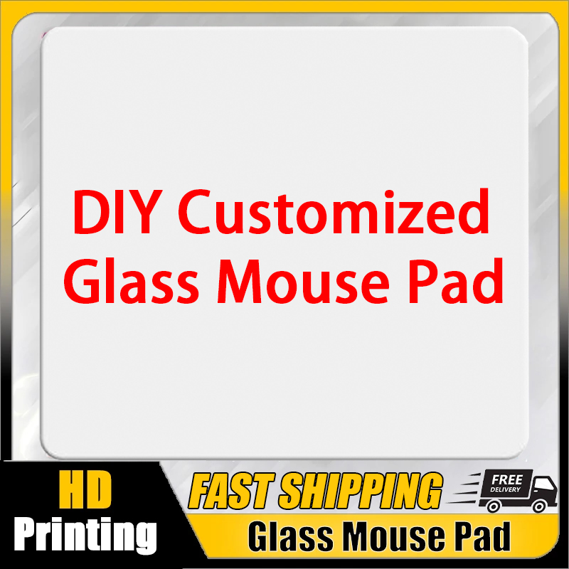 Customized Glass Mouse Pad DIY - Fps Gaming Mouse ulasan dan harga