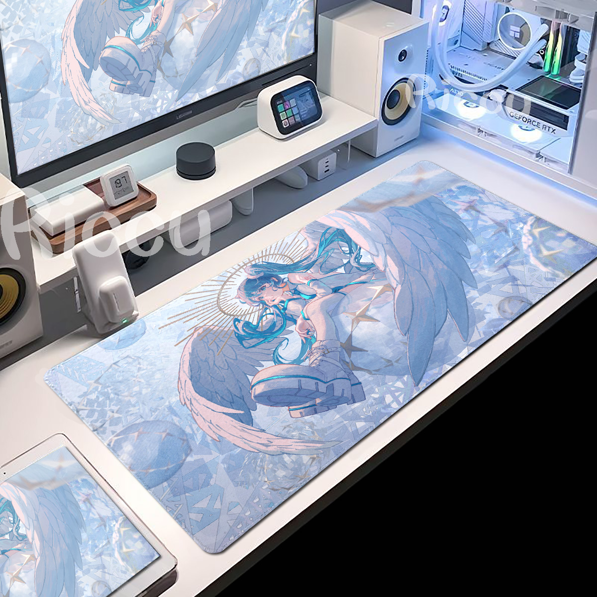 Large Gaming Mouse Pad Hatsune - Pc Gaming Hatsune Miku ulasan dan harga
