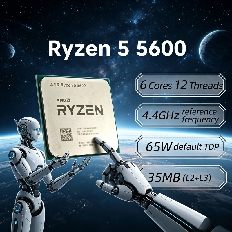 New Arrival AMD R5 5600 3.5GHz - Pc Gaming New ulasan dan harga