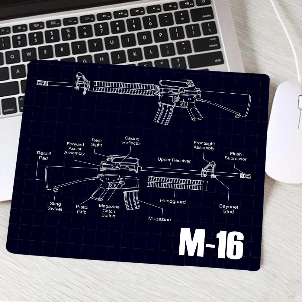 Assault Rifle Drawing Mouse Pa - Pc Gaming Drawing ulasan dan harga
