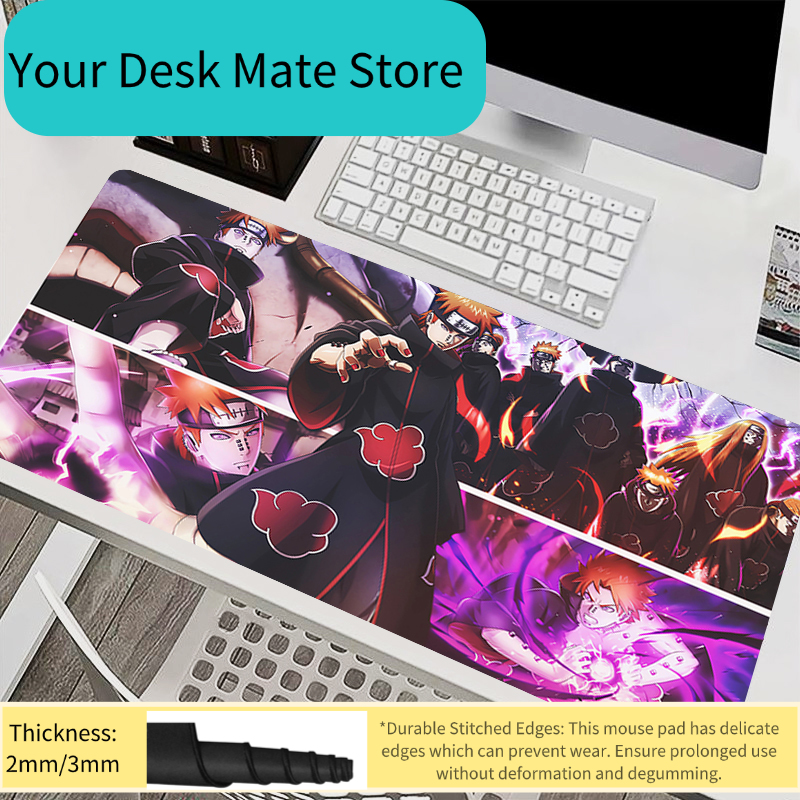 Mouse Pad PC Accessories Keybo - Pc Gaming Naruto ulasan dan harga