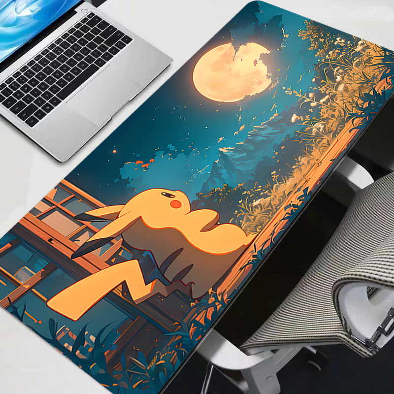 Mouse Pad Large P-Pikachu Rubb - Pc Gaming Used ulasan dan harga