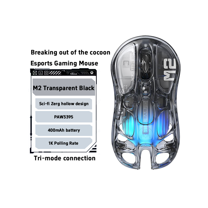 GravaStar M1 M2 Gaming Mouse M - Pc Gaming Custom ulasan dan harga