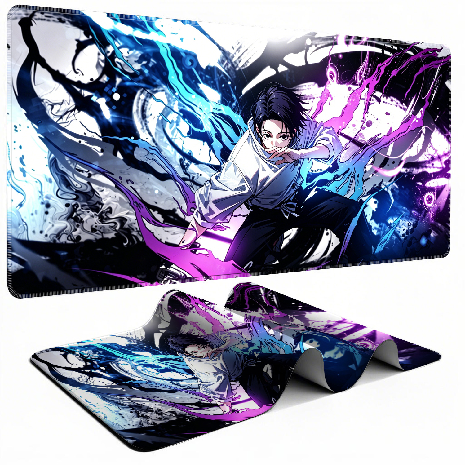 HD Anime Purple Mouse Pads Yut - Pc Gaming Used ulasan dan harga