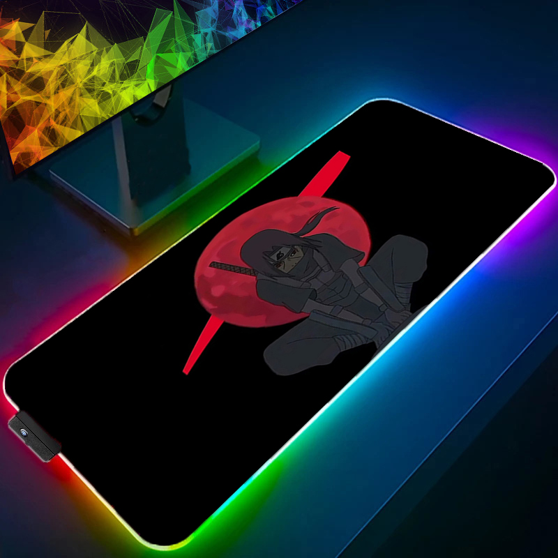 RGB Large Mouse Pad Backlight  - Pc Gaming Naruto ulasan dan harga