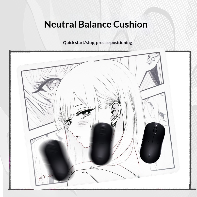 ATK Dream Anime Large Neutral  - Fps Gaming Mouse ulasan dan harga