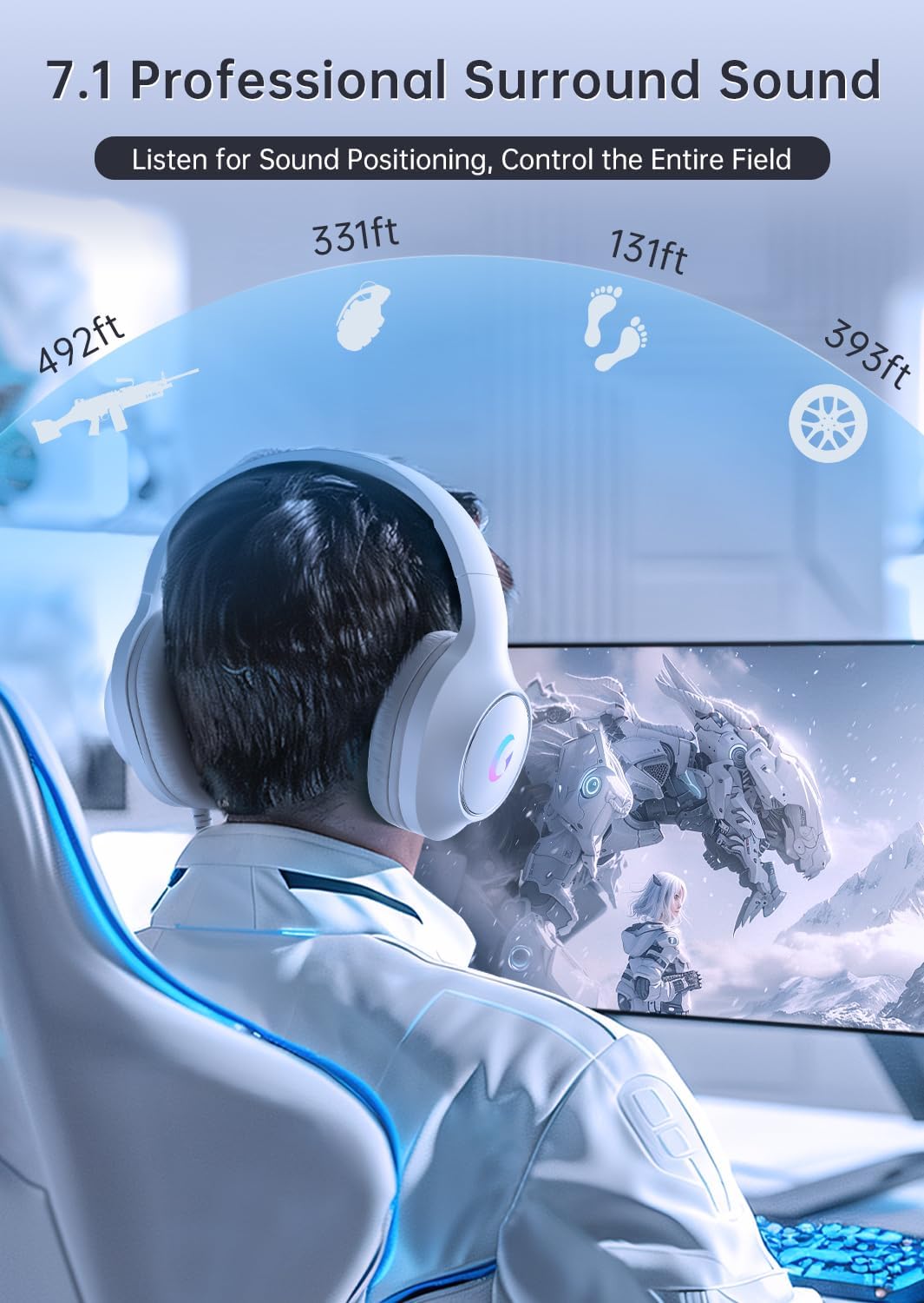 Gaming Headset With 7.1 Surrou - Gaming Headset ulasan dan harga