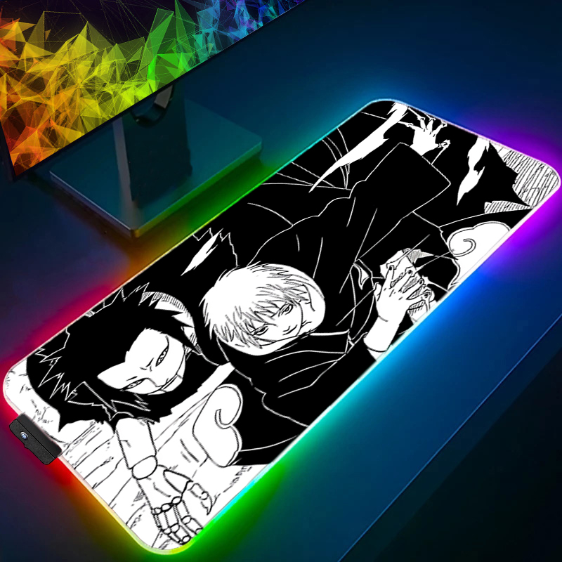 RGB Large Gaming Mouse Pad Nar - Pc Gaming Naruto ulasan dan harga