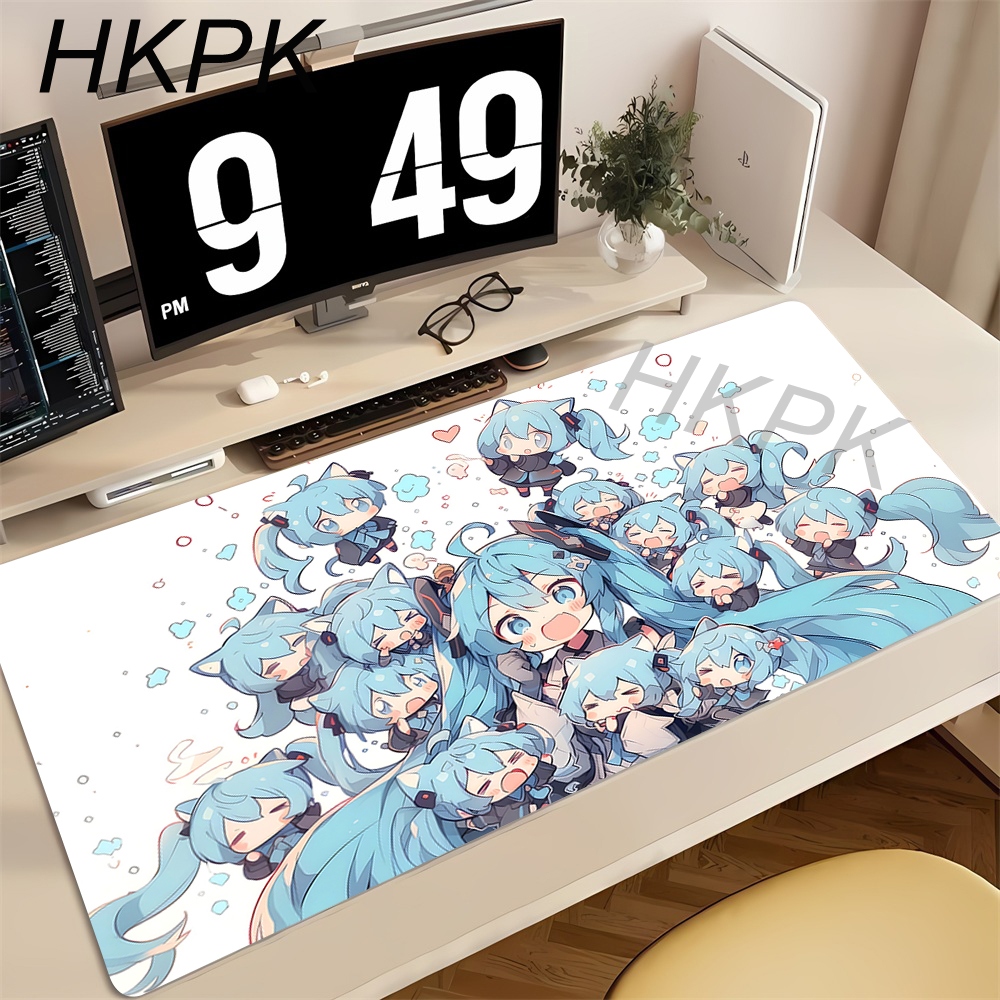 H-Hatsunes Miku Mouse Pad Desk - Pc Gaming Hatsune Miku ulasan dan harga