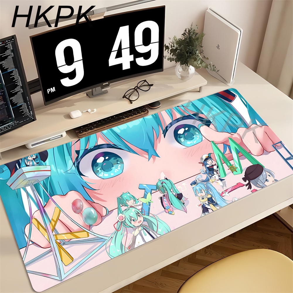 H-Hatsunes Miku Mouse Pad Desk - Pc Gaming Hatsune Miku ulasan dan harga
