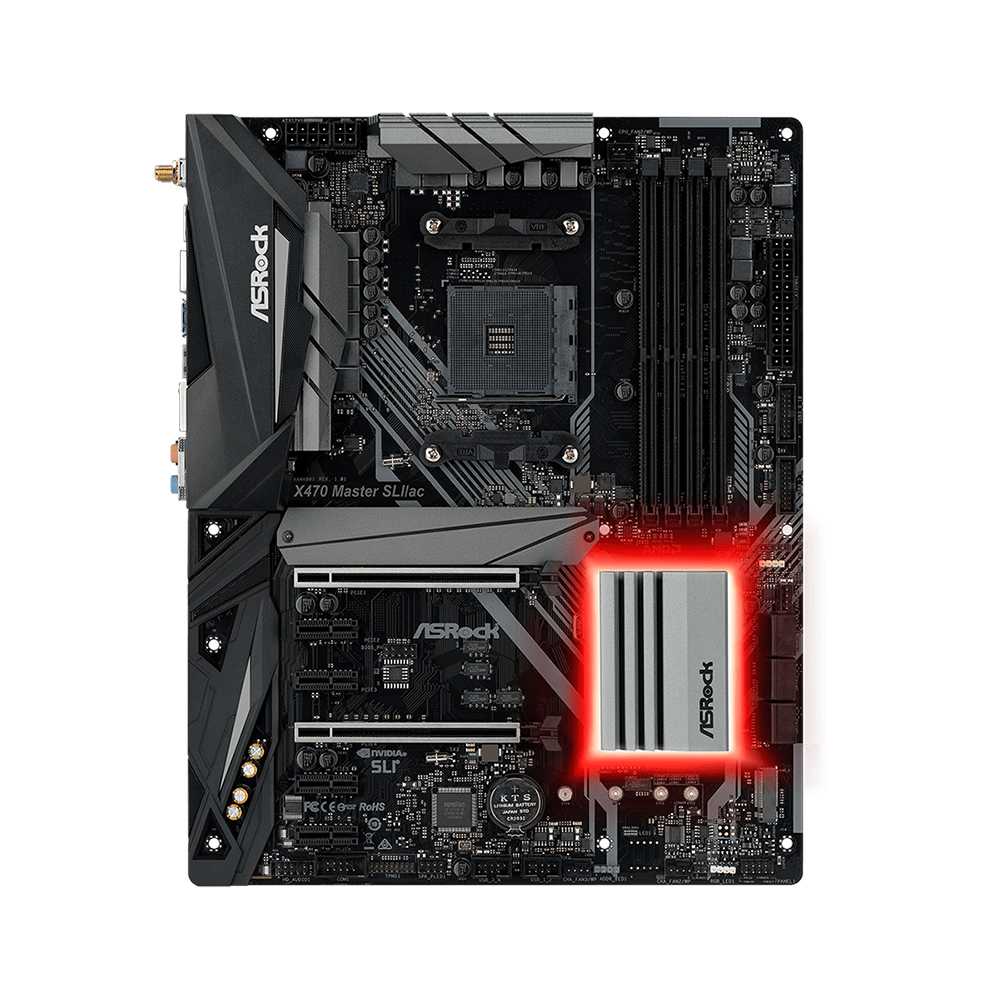ASUS X470 MASTER SLI/AC Mother - Pc Gaming Cpu ulasan dan harga
