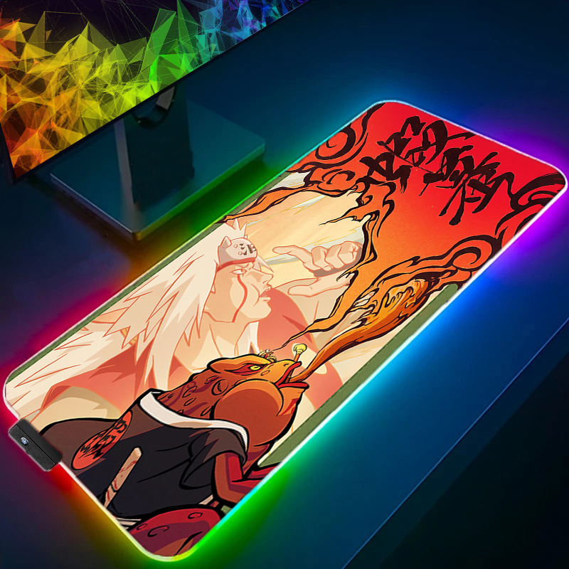 RGB Large E-sports Mouse Pad S - Pc Gaming Naruto ulasan dan harga