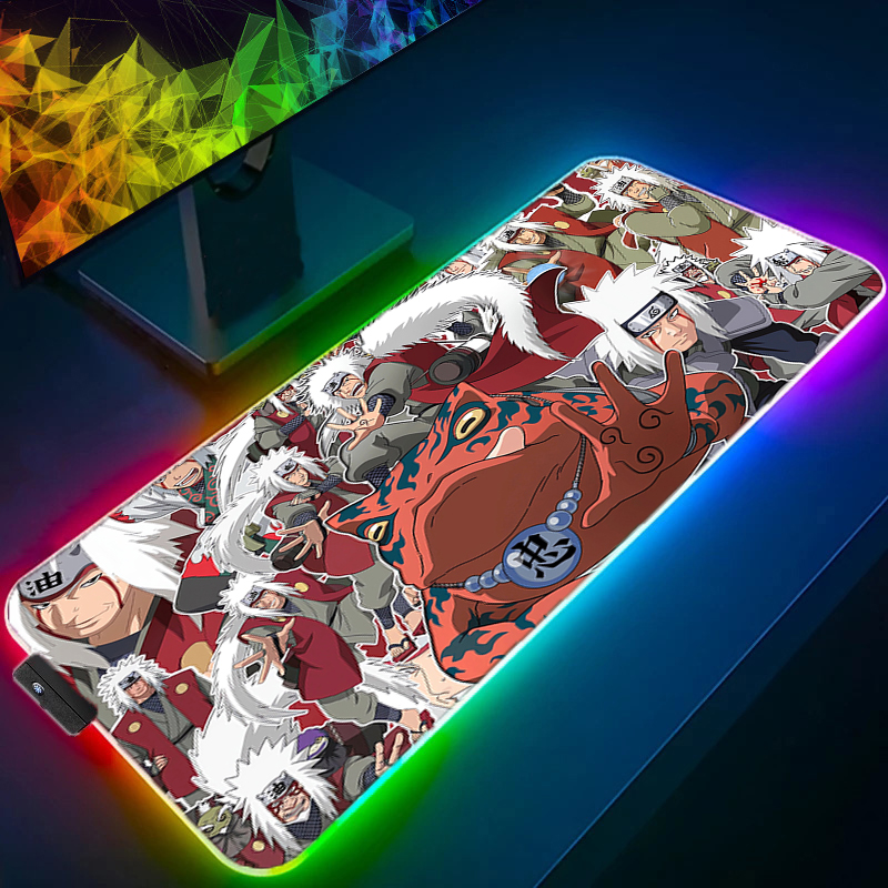 RGB Large E-sports Mouse Pad S - Pc Gaming Naruto ulasan dan harga
