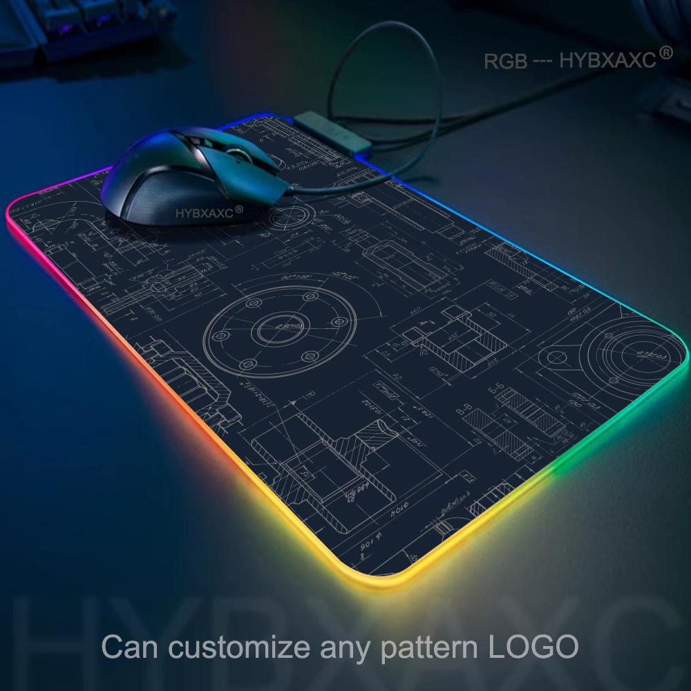 Mechanical Drawing RGB Mouse P - Pc Gaming Drawing ulasan dan harga