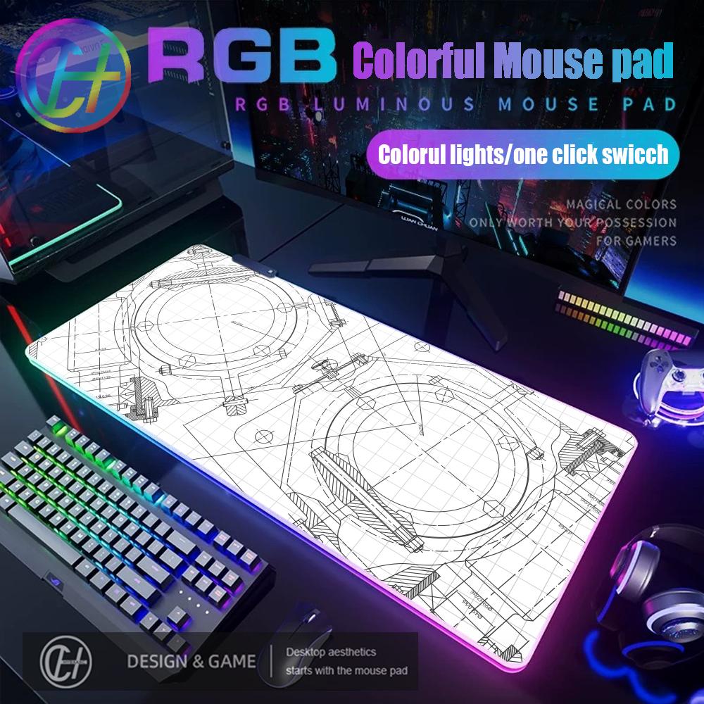 Mechanical Drawing RGB Mouse P - Pc Gaming Drawing ulasan dan harga