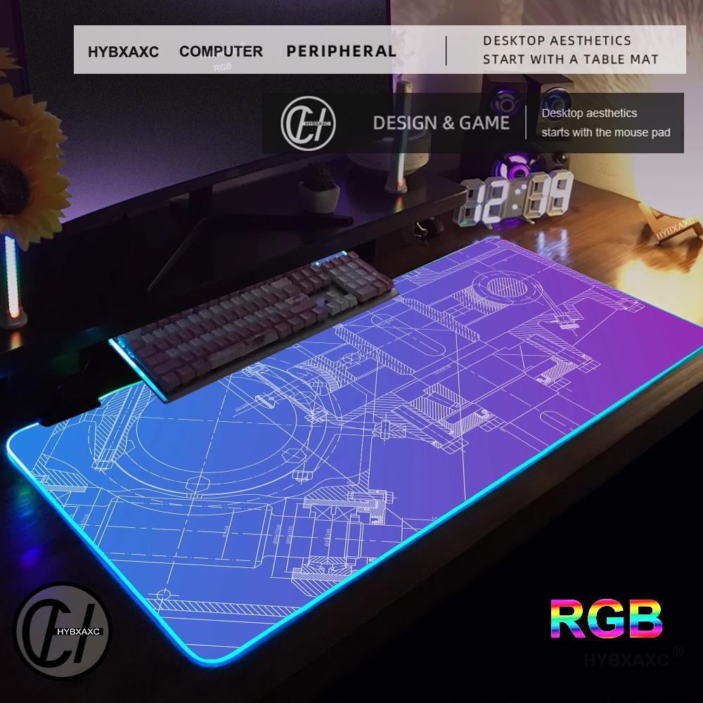 Mechanical Drawing RGB Mouse P - Pc Gaming Drawing ulasan dan harga