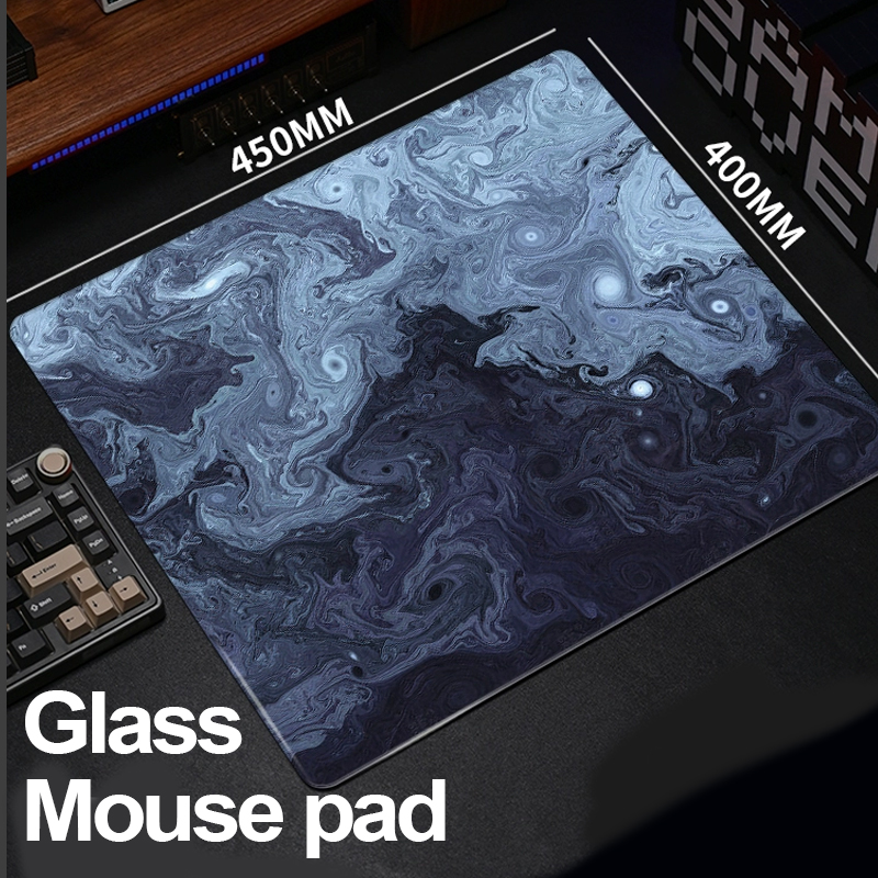 Artistic Line Art Glass Mouse  - Fps Gaming Mouse ulasan dan harga