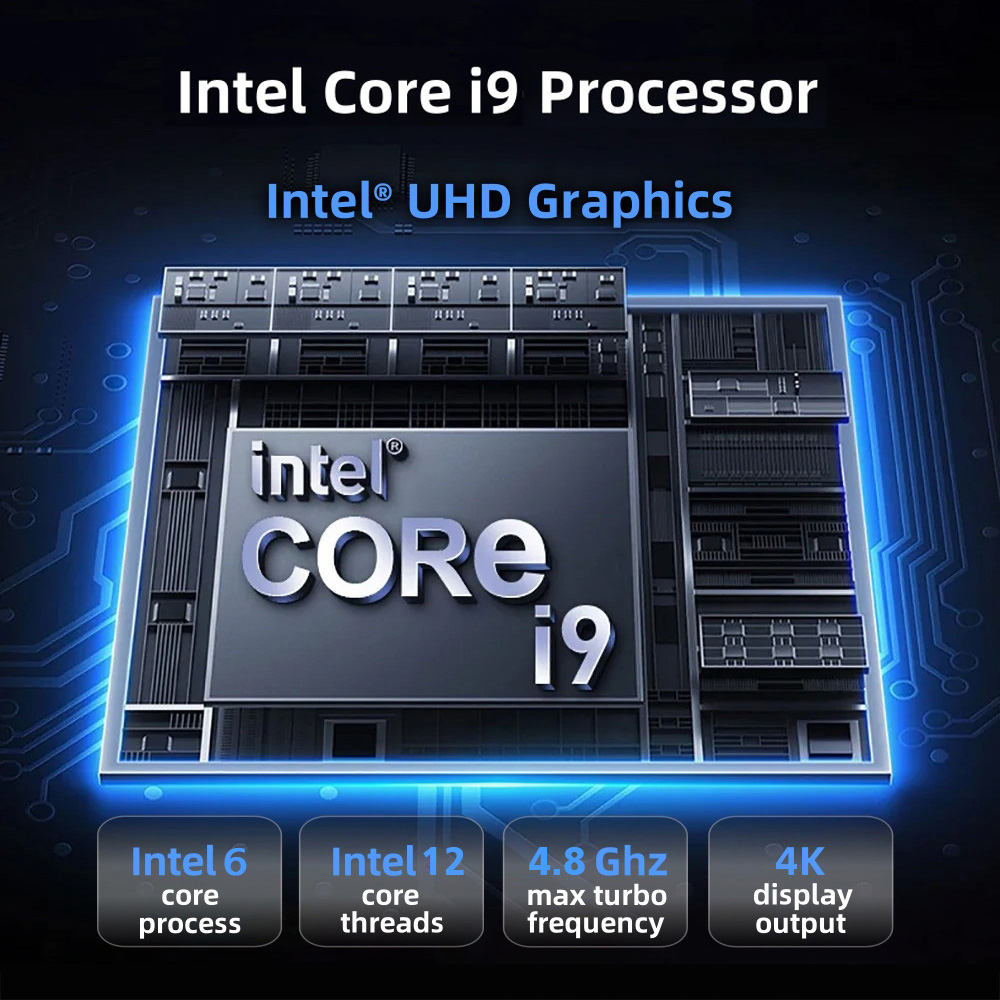 2026 Mini PC Intel Core i9 109 - Pc Gaming Ddr4 ulasan dan harga