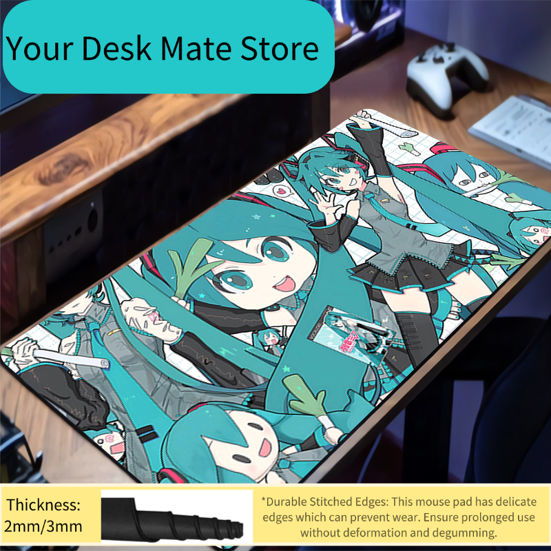 Mouse Pad H-hatsune Miku Multi - Pc Gaming Hatsune Miku ulasan dan harga