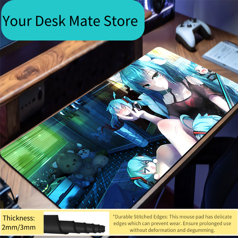 Mouse Pad H-hatsune Miku Multi - Pc Gaming Hatsune Miku ulasan dan harga