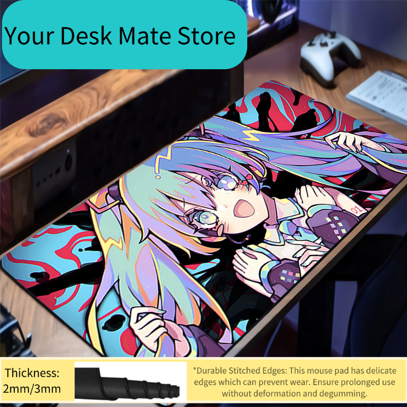 Mouse Pad H-hatsune Miku Multi - Pc Gaming Hatsune Miku ulasan dan harga