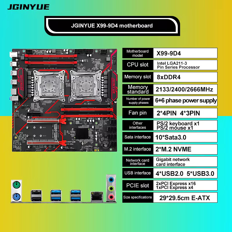 X99 Dual Motherboard CPU LGA 2 - Pc Gaming Cpu ulasan dan harga
