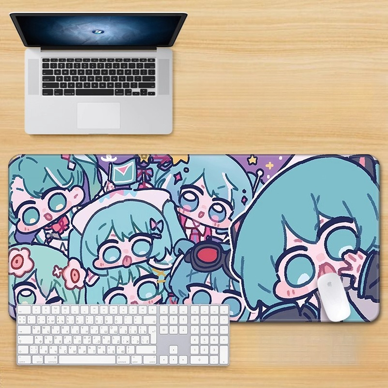 Hatsune Miku Large Gaming Mat  - Pc Gaming Hatsune Miku ulasan dan harga