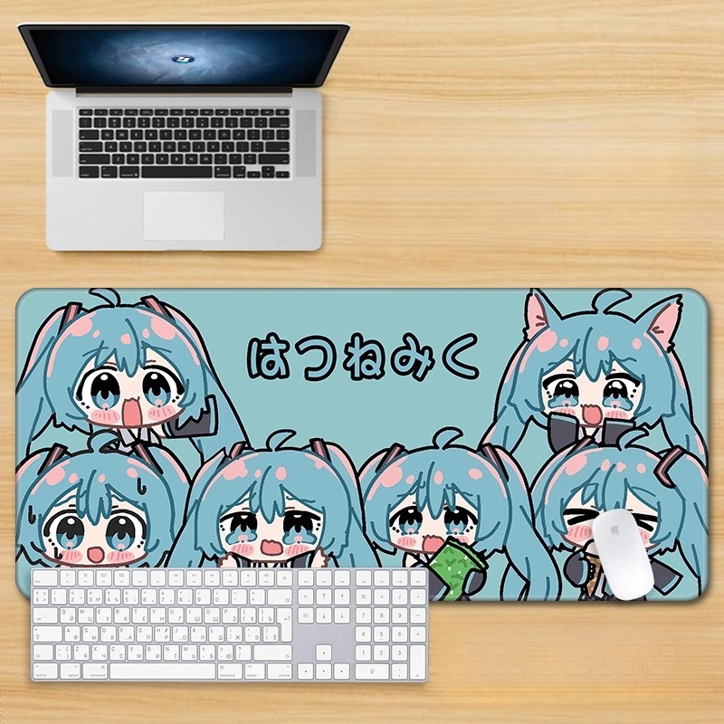 Hatsune Miku Large Gaming Mat  - Pc Gaming Hatsune Miku ulasan dan harga