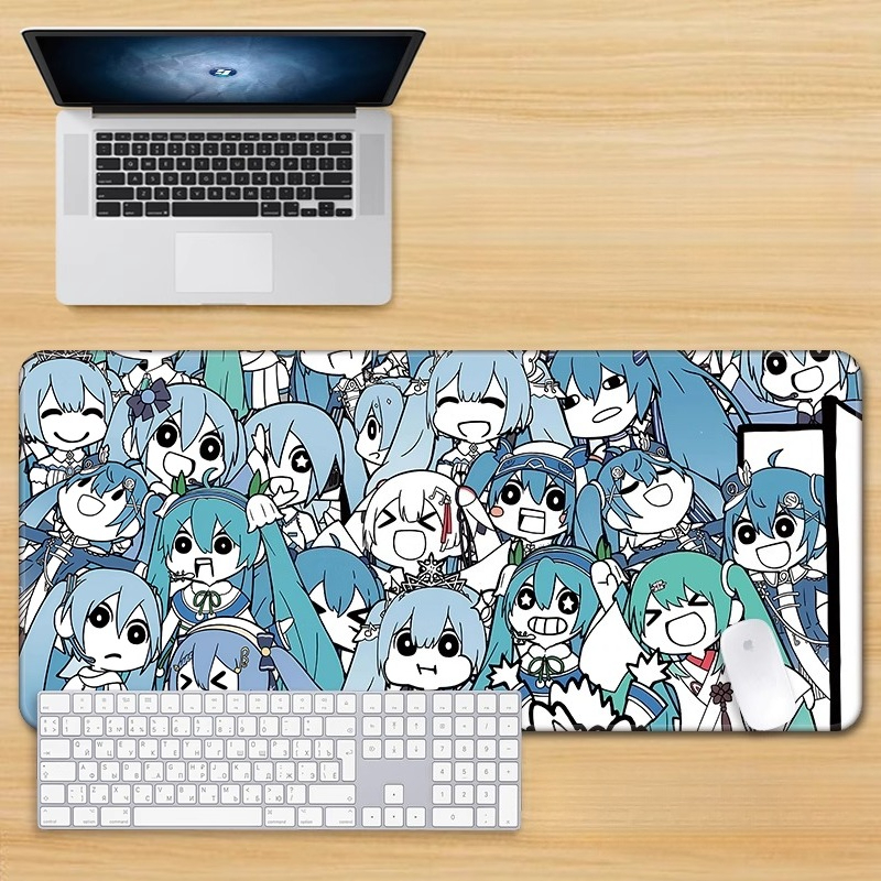 Hatsune Miku Large Gaming Mat  - Pc Gaming Hatsune Miku ulasan dan harga