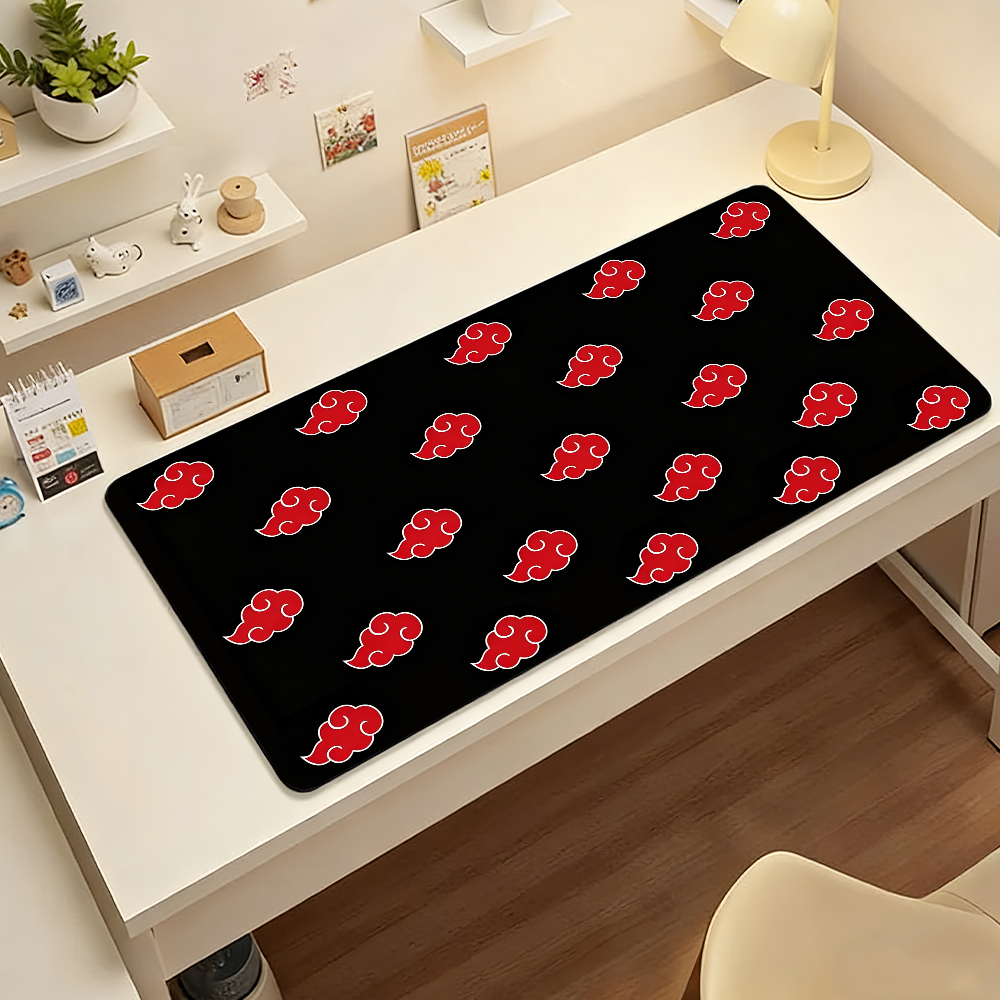 A-Akatsuki Red Cloud Mouse Pad - Pc Gaming Naruto ulasan dan harga