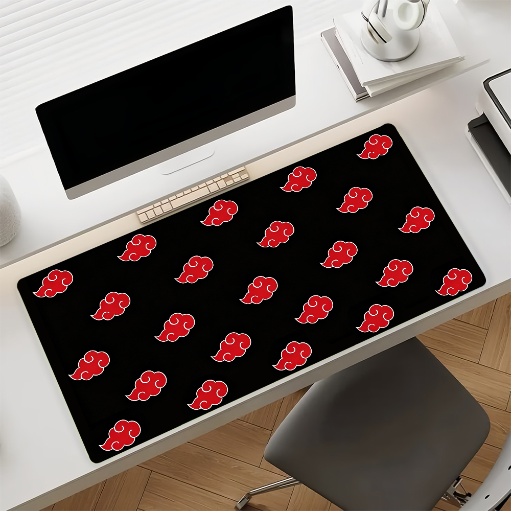 A-Akatsuki Red Cloud Mouse Pad - Pc Gaming Naruto ulasan dan harga