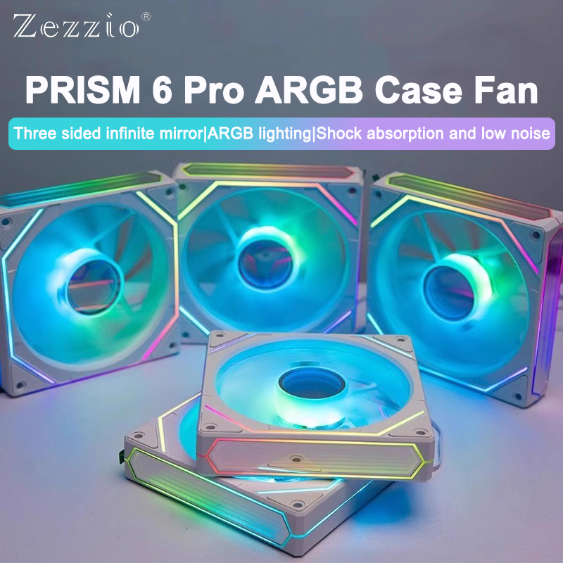 ZEZZIO PRISM 6 PRO 120mm  ARGB - Pc Gaming Custom ulasan dan harga
