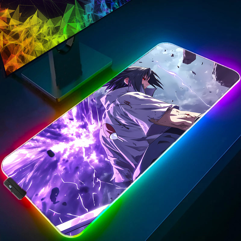 LED Mouse Pad durable anime Ga - Pc Gaming Naruto ulasan dan harga
